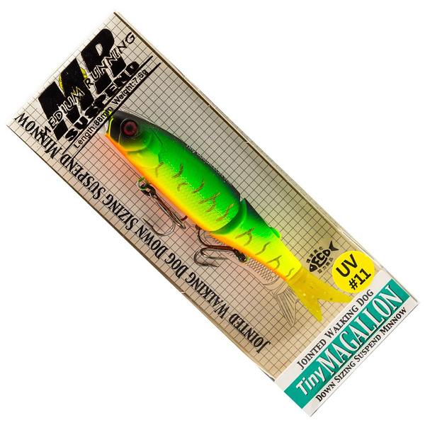 Воблер на щуку Grows Culture TINY MAGALLON 88MR UV#11, 88 мм, 7.6 гр ...