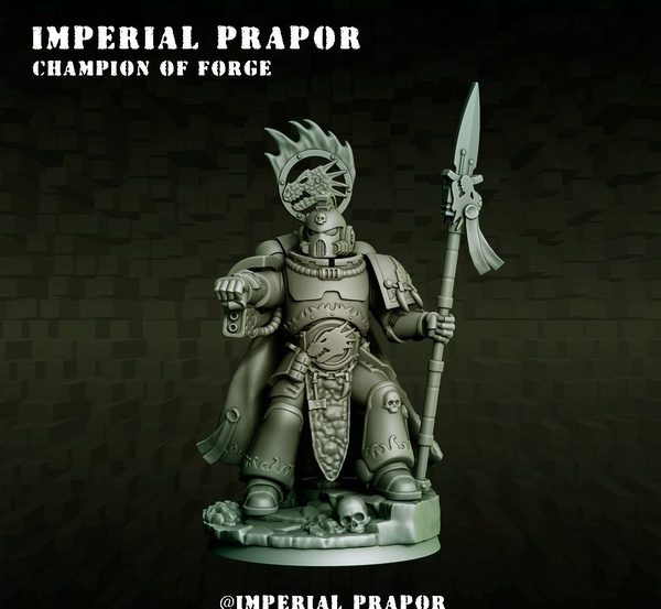 Миниатюра "Вулкан Ге'стан" Warhammer 40000 / 32 мм - купить с доставкой ...
