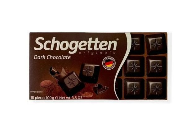 Шоколад Schogetten Dark Cocoa Pomegranate Blueberry 100гр