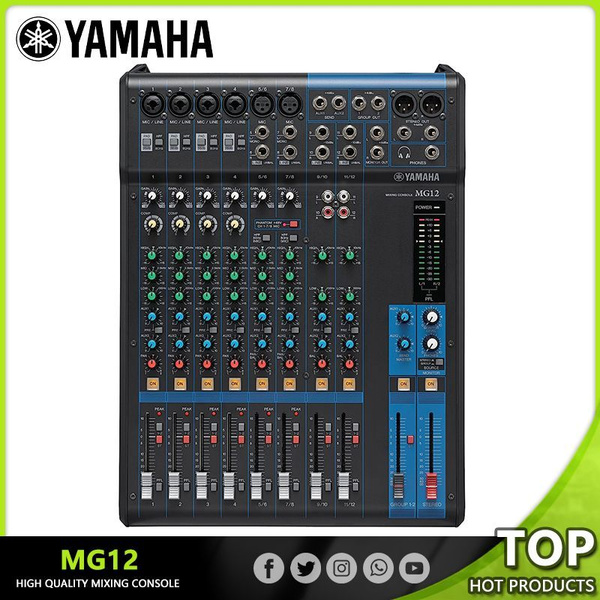 Аналоговый микшер Yamaha MG12XU - купить с доставкой по выгодным ценам ...