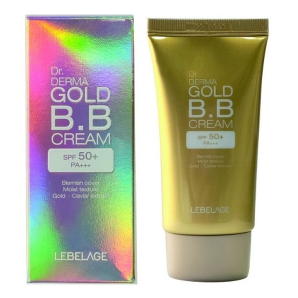 Lebelage BB-корейский крем увлажняющий с золотом / Dr. Derma Gold BB ...