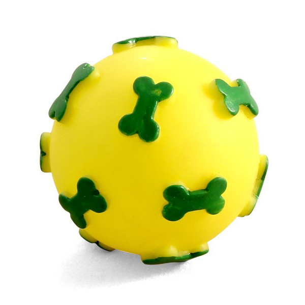 Игрушка для собак Triol "Мяч с косточками", d60мм - купить с доставкой ...