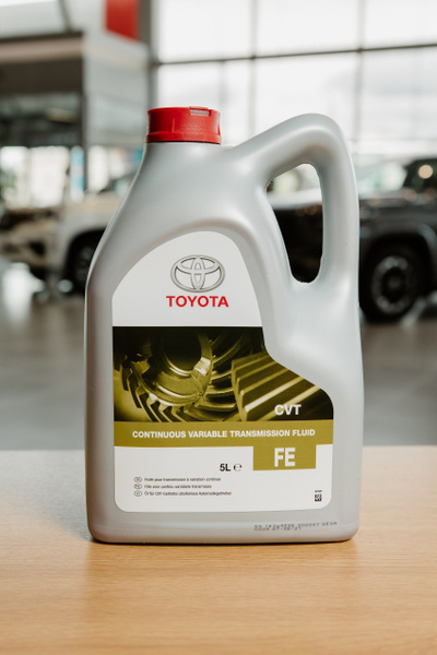 Масло трансмиссионное CVT Toyota FE 5л купить c доставкой на OZON по ...