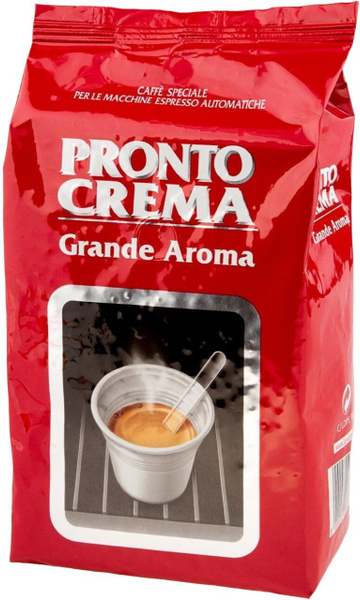 Кофе в зернах Lavazza Pronto Сrema 1кг - купить с доставкой по выгодным ...