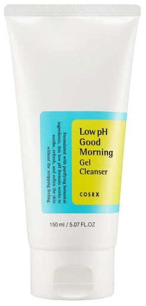 COSRX гель-пенка для умывания Low pH Good Morning Gel Cleanser, 150 мл ...