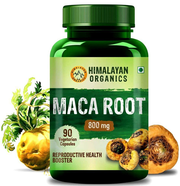 Himalayan Organics Maca Root Extract 800 mg. 90 veg. caps / Экстракт ...