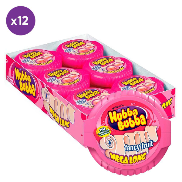 Hubba Bubba Bubble Tape Sour Blue Raspberry