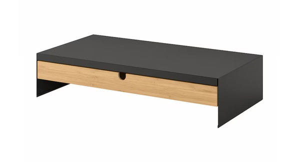 IKEA ELLOVEN - ИКЕА Элловен подставка для монитора с выдвижным ящиком ...