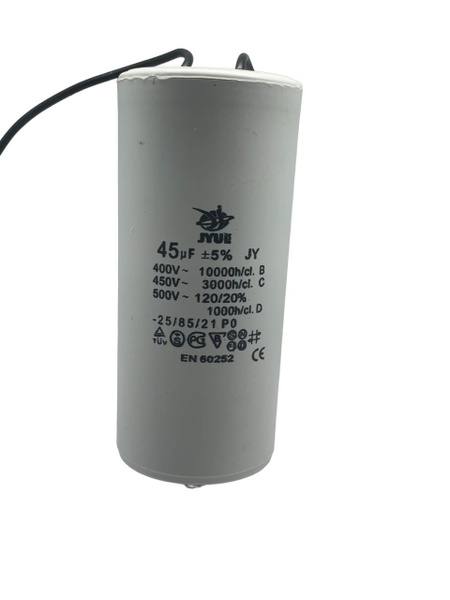3шт Пусковой конденсатор CBB60L 45 мкФ (45 mkF) 450V,крепление болт ...