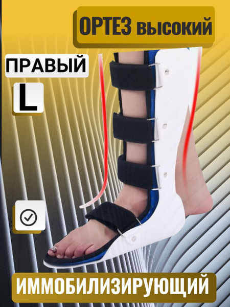 Ортез На голеностопный сустав, На голень Размер L 1 класс компрессии ...