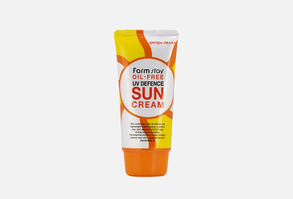 Солнцезащитный крем Farm Stay, Oil-Free UV Defence Sun Cream 70 мл ...