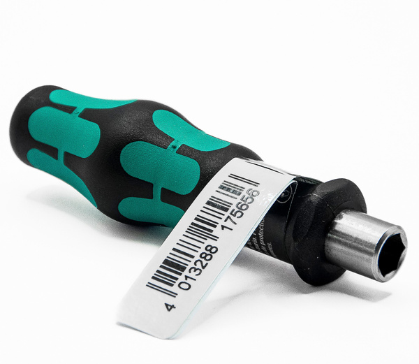 Ручка-битодержатель WERA 813 1/4, с магнитом, рукоятка Kraftform Plus ...