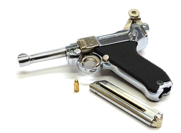 Модель пистолета luger p08 масштаб 1/2 - купить с доставкой по выгодным ...