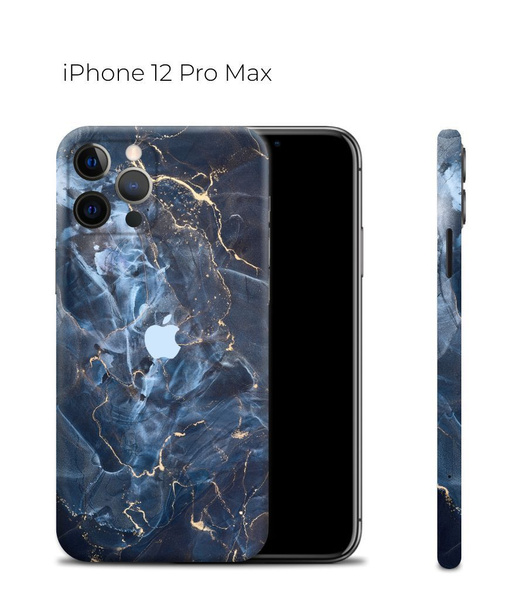 Защитная пленка на Айфон 12 Pro Max с защитой краёв / Виниловая ...
