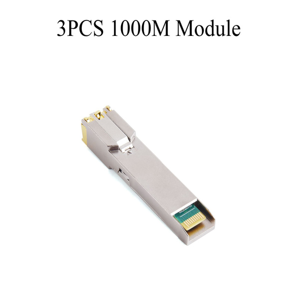 Медиаконвертер Гигабитный модуль RJ45 SFP 1000M адаптивный 1000 Мбит/с ...