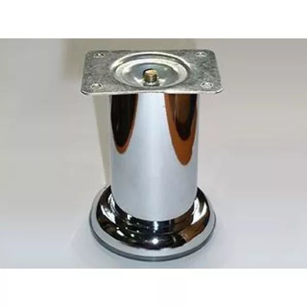 Опора барная д60 мм h 710 мм матовый хром, шт. Ножки круглые хром. Опора gtv код 2361. 119160. Ножка нерегулируемая 30 мм.