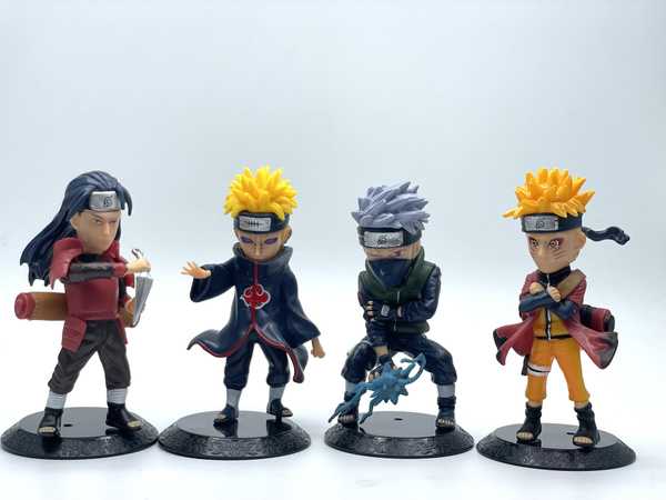 Аниме фигурки игрушки наруто naruto, 4 шт - купить с доставкой по ...