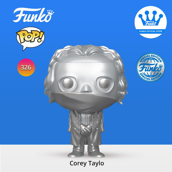 Funko Pop! Rocks: Slipknot - VMan - Figura in Vinile da Collezione - Idea Regalo - Merchandising Ufficiale - Giocattoli per Bambini e Adulti - Music Fans - Figura da Collezione e