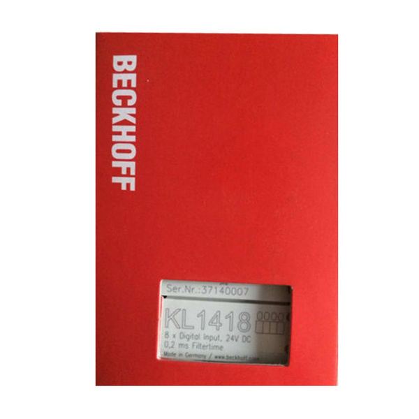 Beckhoff KL1418 Шинный терминал 8-канальный модуль цифрового входного ...