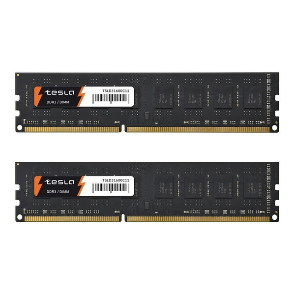 Модуль оперативной памяти TESLA DDR3 1600 МГц (TSLD3-1600-C11-8G-K2 ...