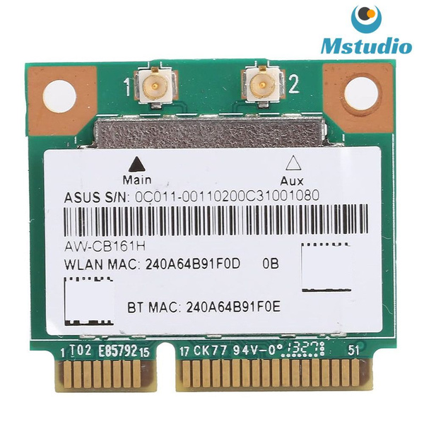 RTL8822CE 433 Мбит/с 2,4G/5Ghz 802.11A WiFi карта Mini PCI-E Bluetooth ...