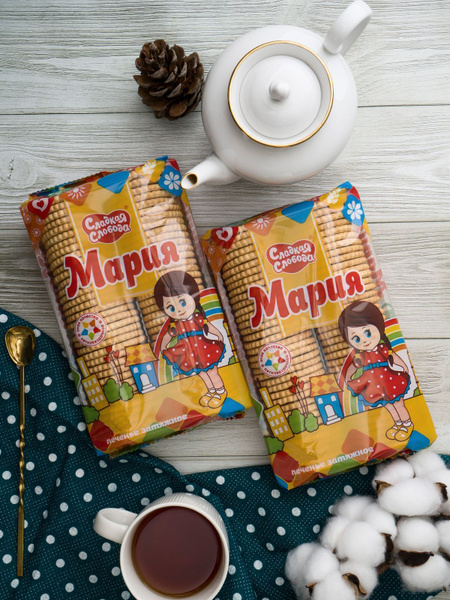 Печенье Сладкая слобода Мария 440 гр 2 шт - купить с доставкой по ...
