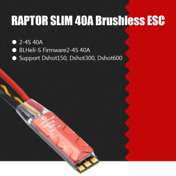 Flycolor Raptor Flycolor RAPTOR SLIM 40A 2-4S Бесщеточный ESC Dshot BLHeli-S для RC FPV ...