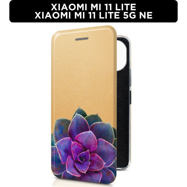 Чехол-книжка на Xiaomi Mi 11 Lite/5G NE / Сяоми Ми 11 Лайт/5G NE с ...