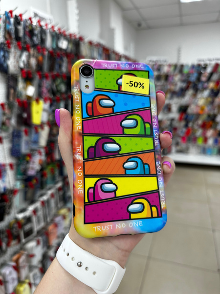 Чехол для iPhone XR Among Us Амонг Ас - купить с доставкой по выгодным ...