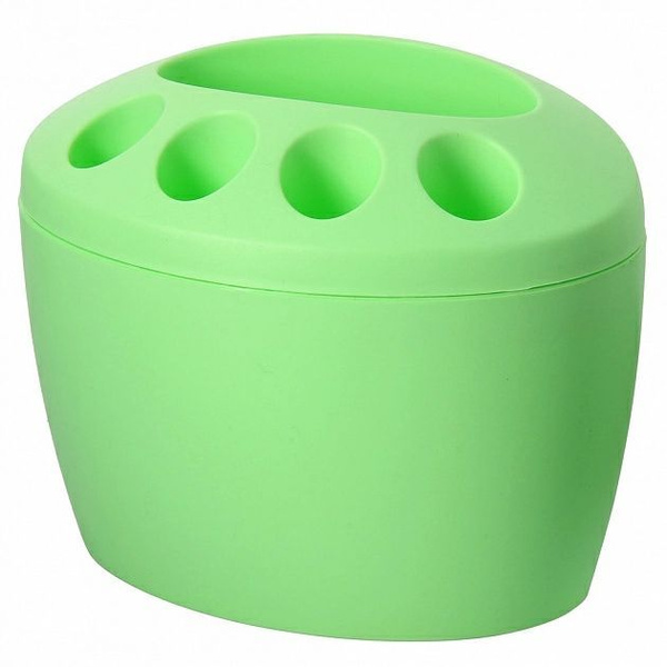 Подставка для зубных щеток, зеленый, полипропилен - купить с доставкой ...