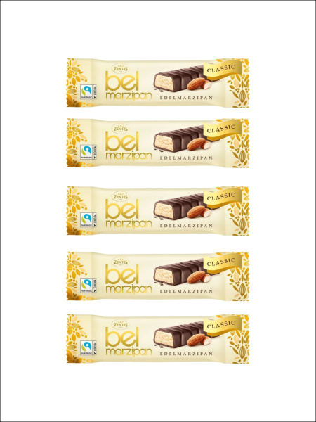 Марципановый батончик Zentis Belmarzipan classic (Классик), 5шт купить ...