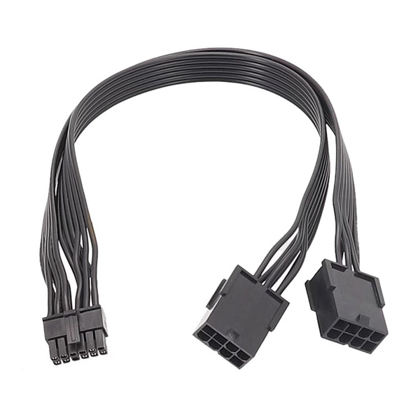 Двойной PCIe 8-контактный разъем для мини-12-контактного разъема ...