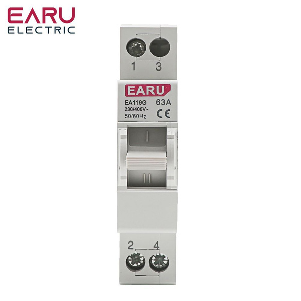 Купить Реверсивный переключатель EARU EA119G 1P 40A 3-позиционный ...