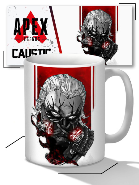 Кружка "Apex Legends Апекс Легенд Caustic Каустик 11", 330 мл - купить ...