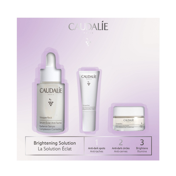 Caudalie Набор для лица Vinoperfect Сыворотка для Сияния Кожи + 2 ...