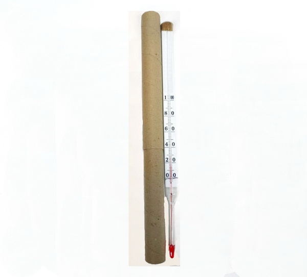 Термометр технический Жидкостный ТТЖ-М 0+100С СП-2 К ножка 66мм верхняя ...