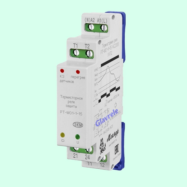 Реле термисторное РТ-М01-1-15 AC230В УХЛ4 защита от перегрева ...