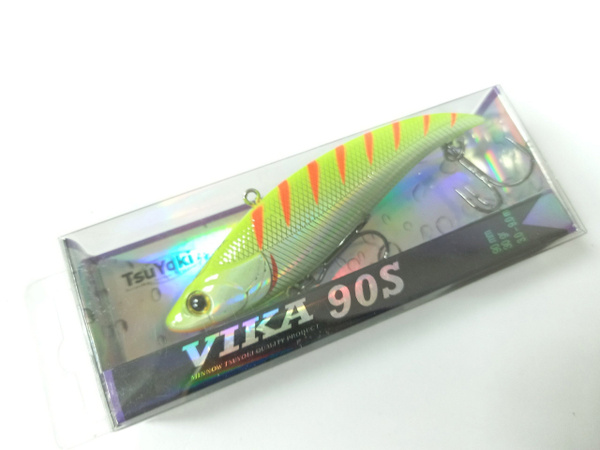 Воблер Виб (Vib) TsuYoki Раттлин Vika 90S купить c доставкой на OZON по ...