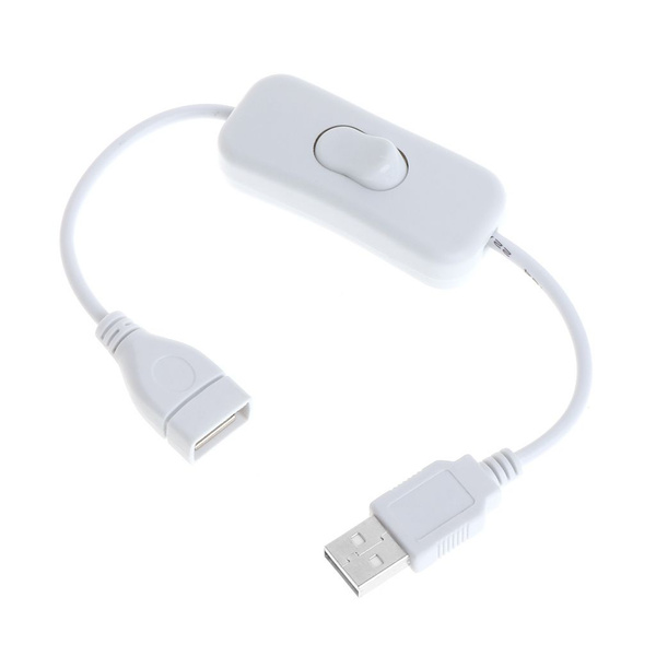 USB-кабель, новый, 28 см, 2,0 А, удлинитель папа-мама , белый кабель с ...