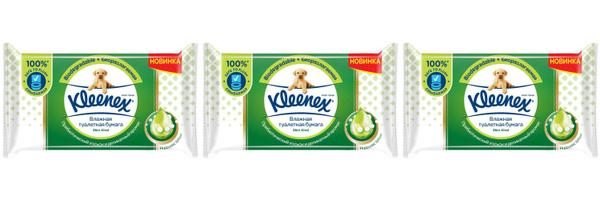 Kleenex Туалетная бумага влажная 38 шт - купить с доставкой по выгодным ...