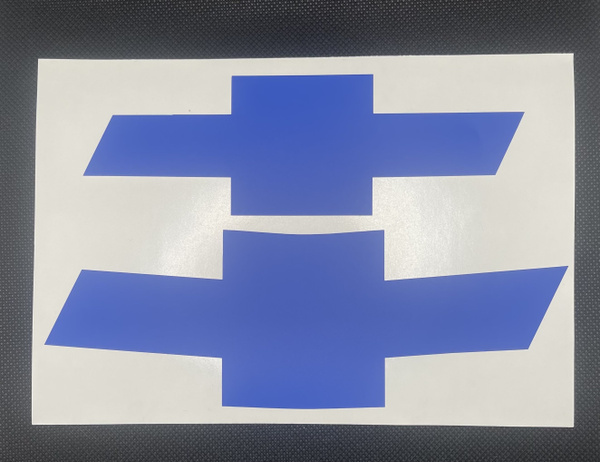 Наклейка на эмблему/знак Шевроле Круз ХЭТЧБЕК - купить по выгодным ...