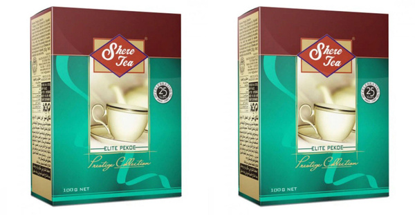 Shere Tea Чай черный РЕКОЕ Prestige collection, 100 г, 2 уп - купить с ...