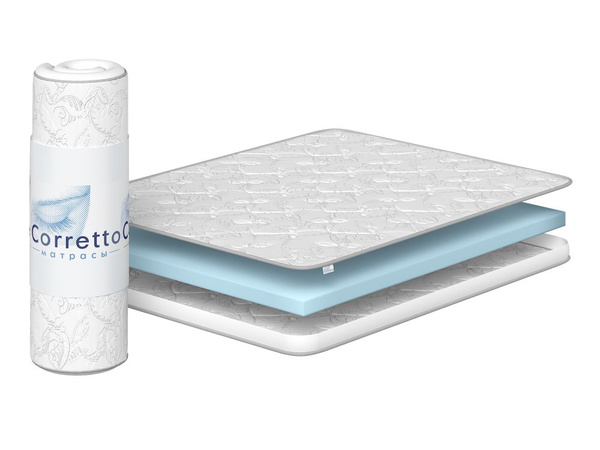 Матрас Corretto Standart, Беспружинный, 90 - купить по выгодной цене в ...