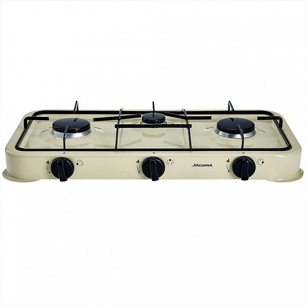 Газовая настольная плита КС-107 бежевая, бежевый - купить с доставкой ...