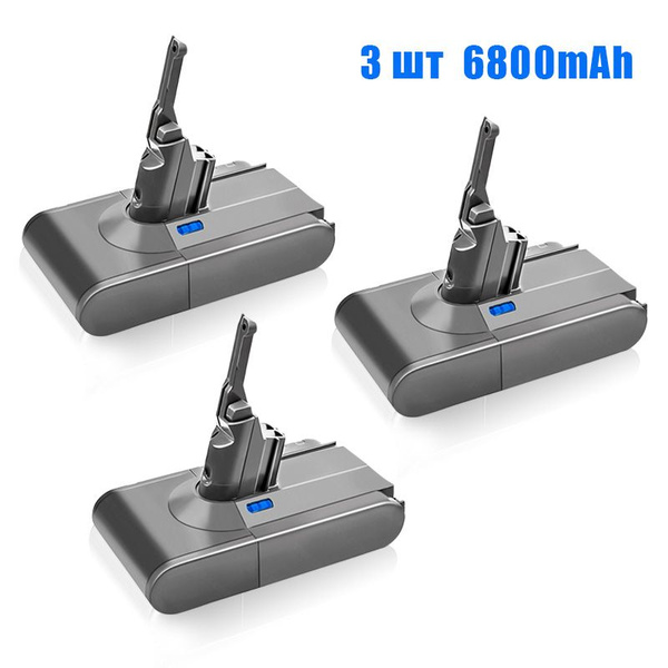Dyson V8 6.8Ah, абсолютный ручной пылесос для Dyson V8, батарея SV10 ...