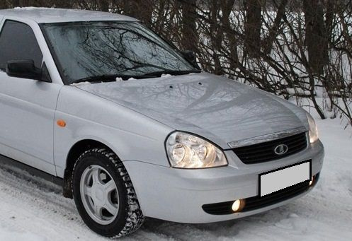 Бампер передний ЛАДА Приора 1 (LADA Priora 1) ВАЗ 2170 СНЕЖНАЯ КОРОЛЕВА ...