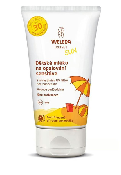 Weleda Детский минеральный солнцезащитный крем SPF 50 50 мл - купить с ...