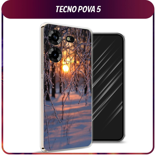 Силиконовый чехол на Tecno Pova 5 / Текно Пова 5 "Зима 7" - купить с ...