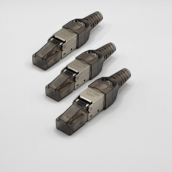 Коннектор RJ45 для интернет кабеля витая пара 6 и 7 категории ...
