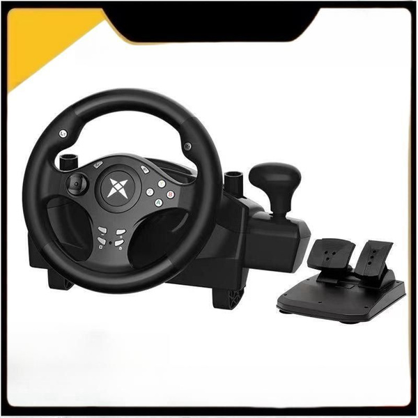 Игровой руль с педалями 270, PS3, PS4, XBox, Nintendo Switch,подарок ...